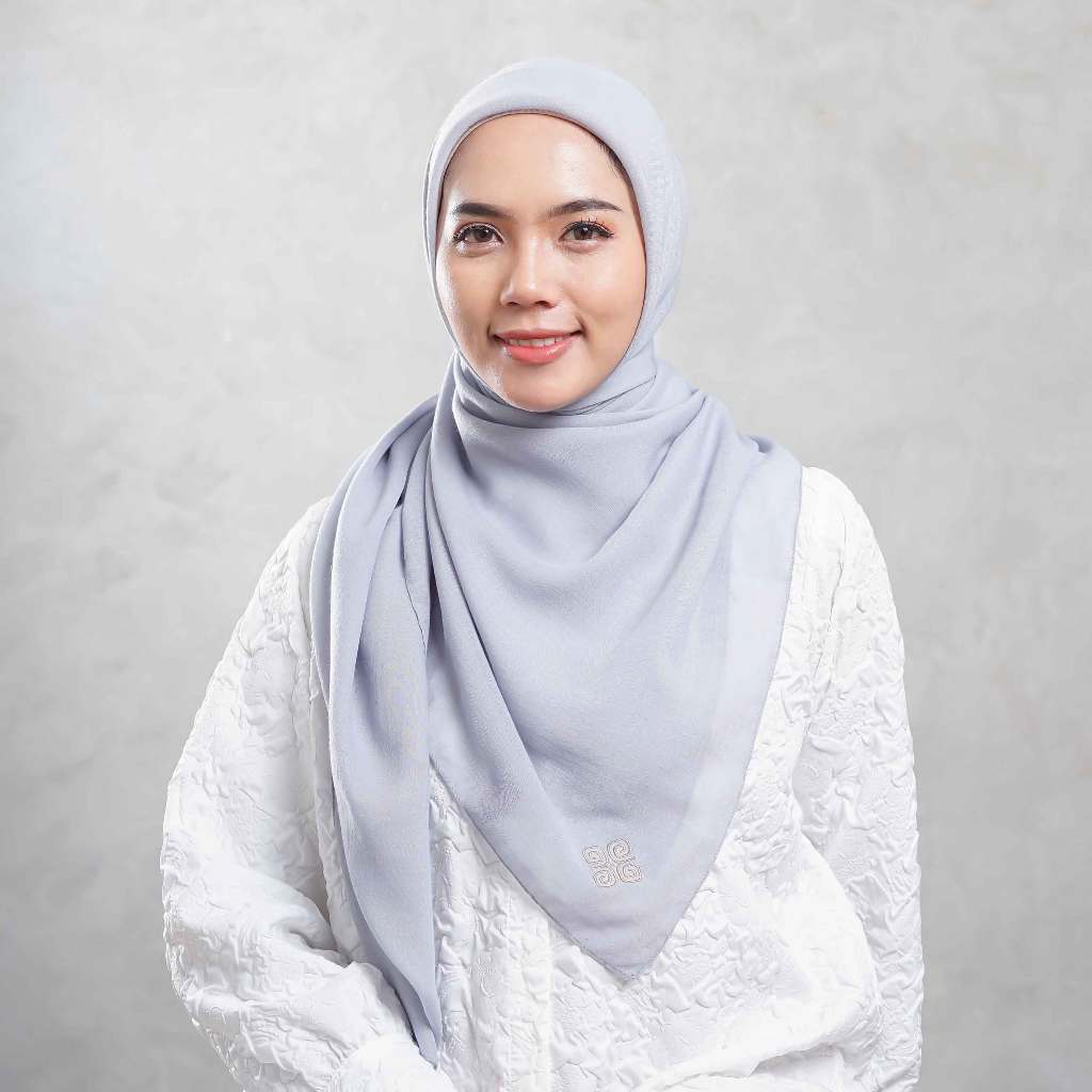 Mecca Voal Scarf Hijab Segiempat Polos