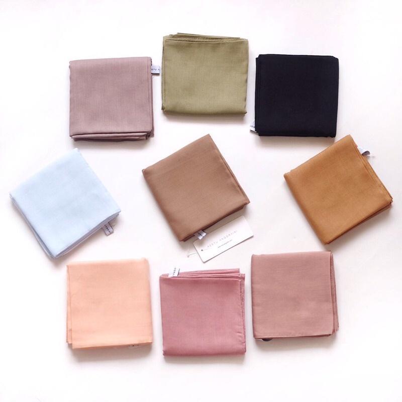 PRE-ORDER Turkish Voal Hijab Segiempat Polos