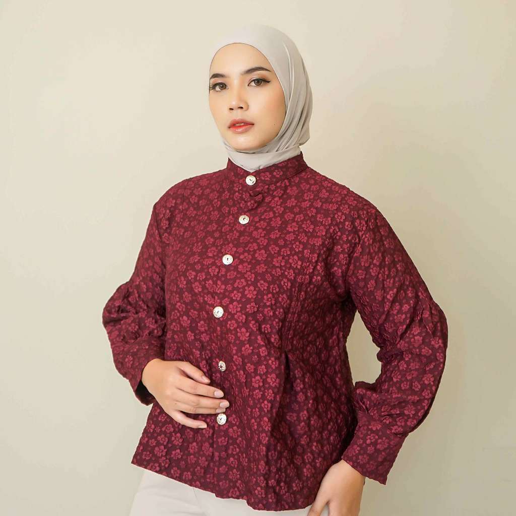 Flo Blouse Jaquard