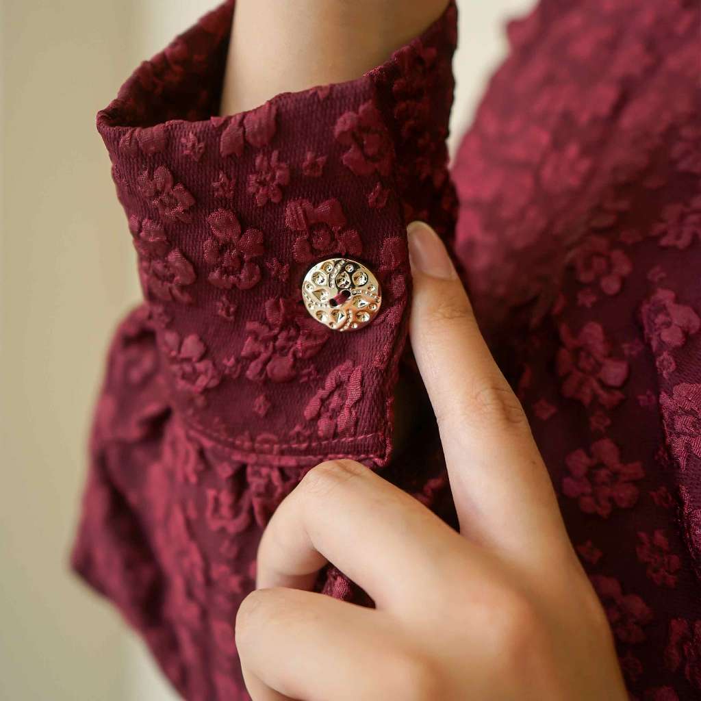 Flo Blouse Jaquard