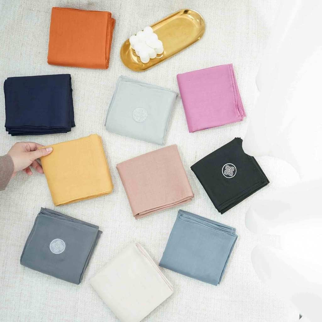 PRE-ORDER Turkish Voal Hijab Segiempat Polos