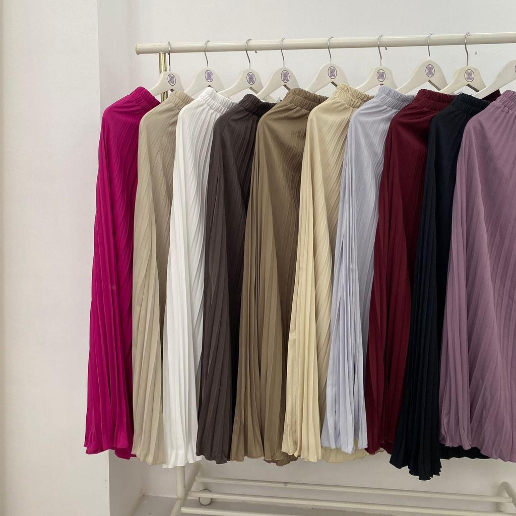 Rora Pleats Skirt Jumbo