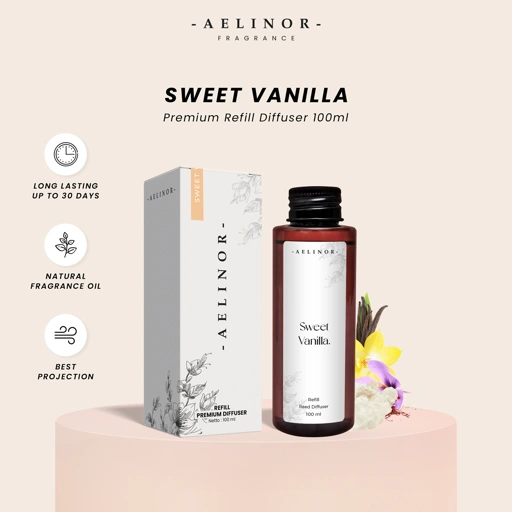 Image of Aelinor Refill Diffuser Sweet Vanilla 100ml