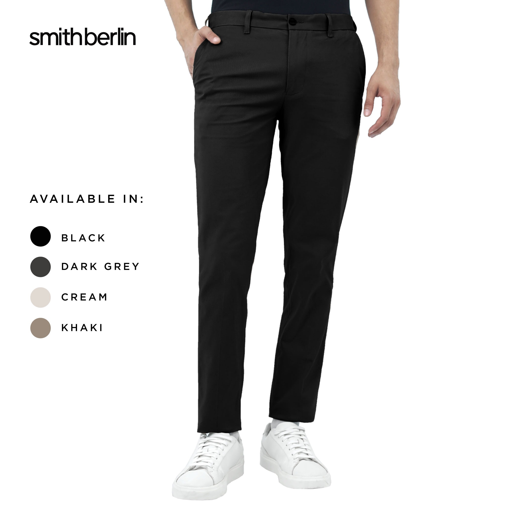 CELANA PANJANG CHINO EXTENDER SLIM FIT REGULAR CUT STRETCH