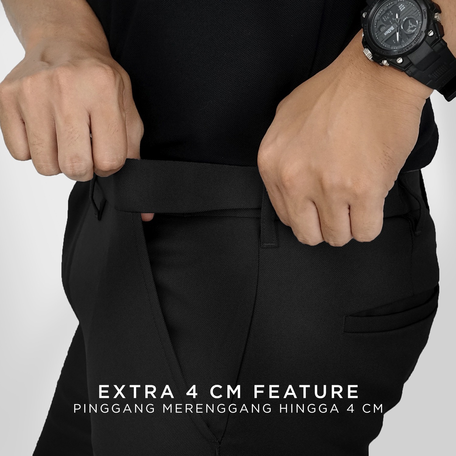 CELANA PANJANG CHINO EXTENDER SLIM FIT REGULAR CUT STRETCH