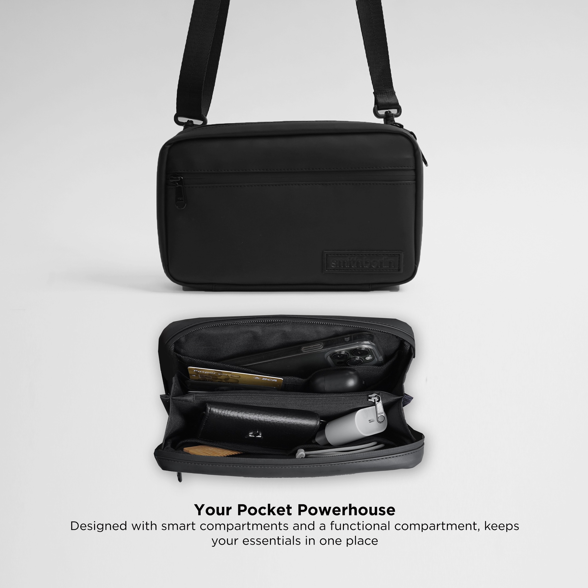 TAS POUCH LOGAN & TAS PINGGANG WALTER