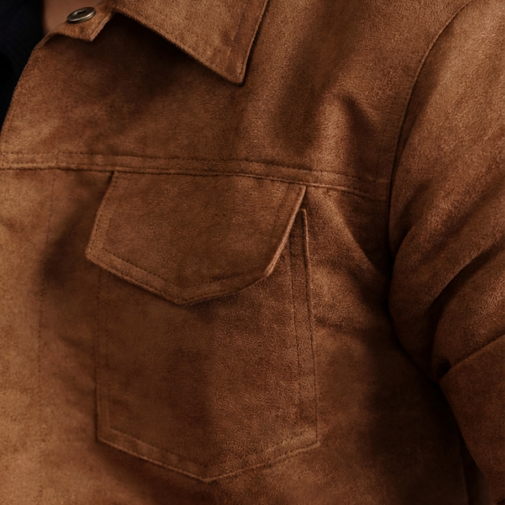 JAKET SUEDE SIGURD