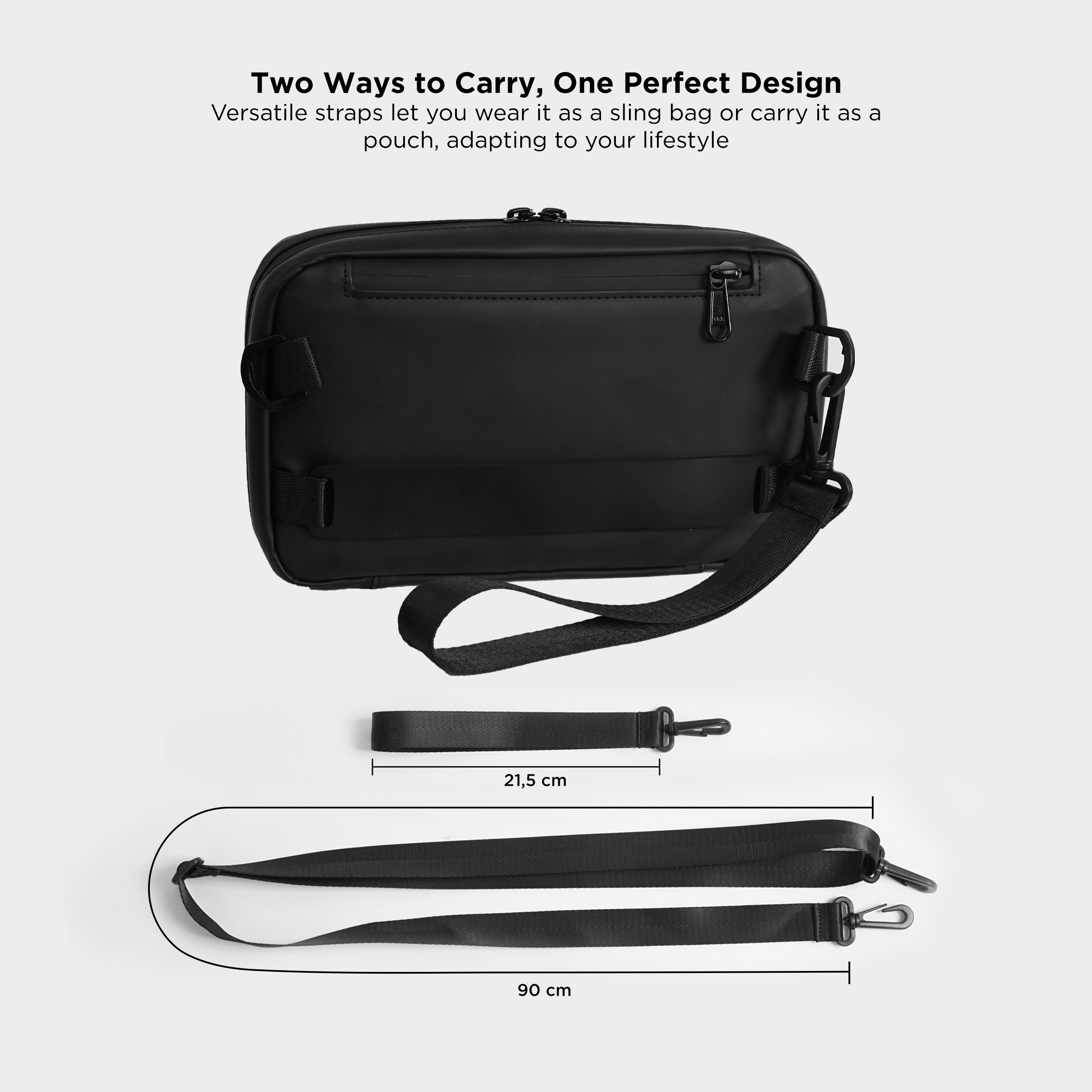 TAS POUCH LOGAN & TAS PINGGANG WALTER