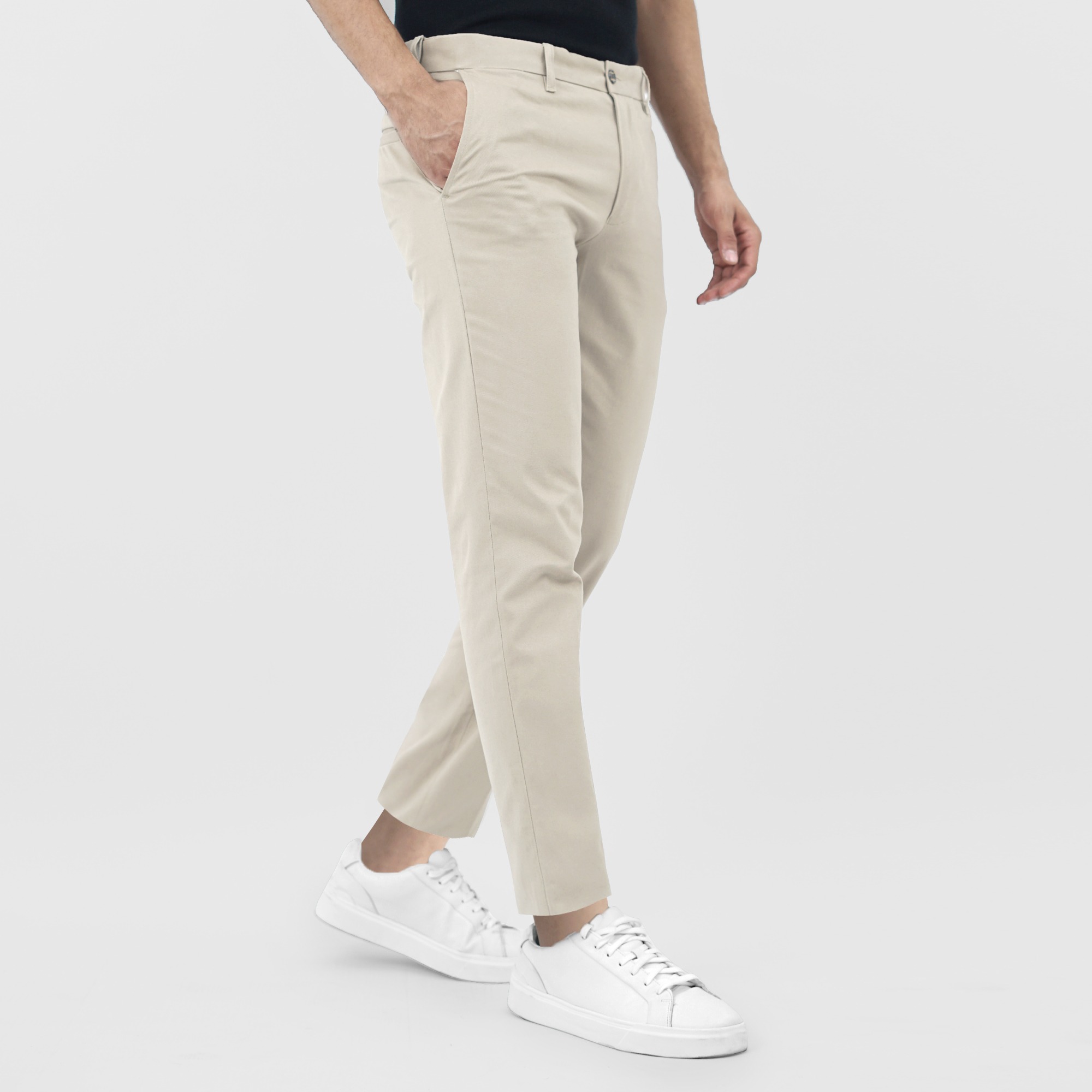 CELANA PANJANG CHINO EXTENDER SLIM FIT ANKLE CUT STRETCH