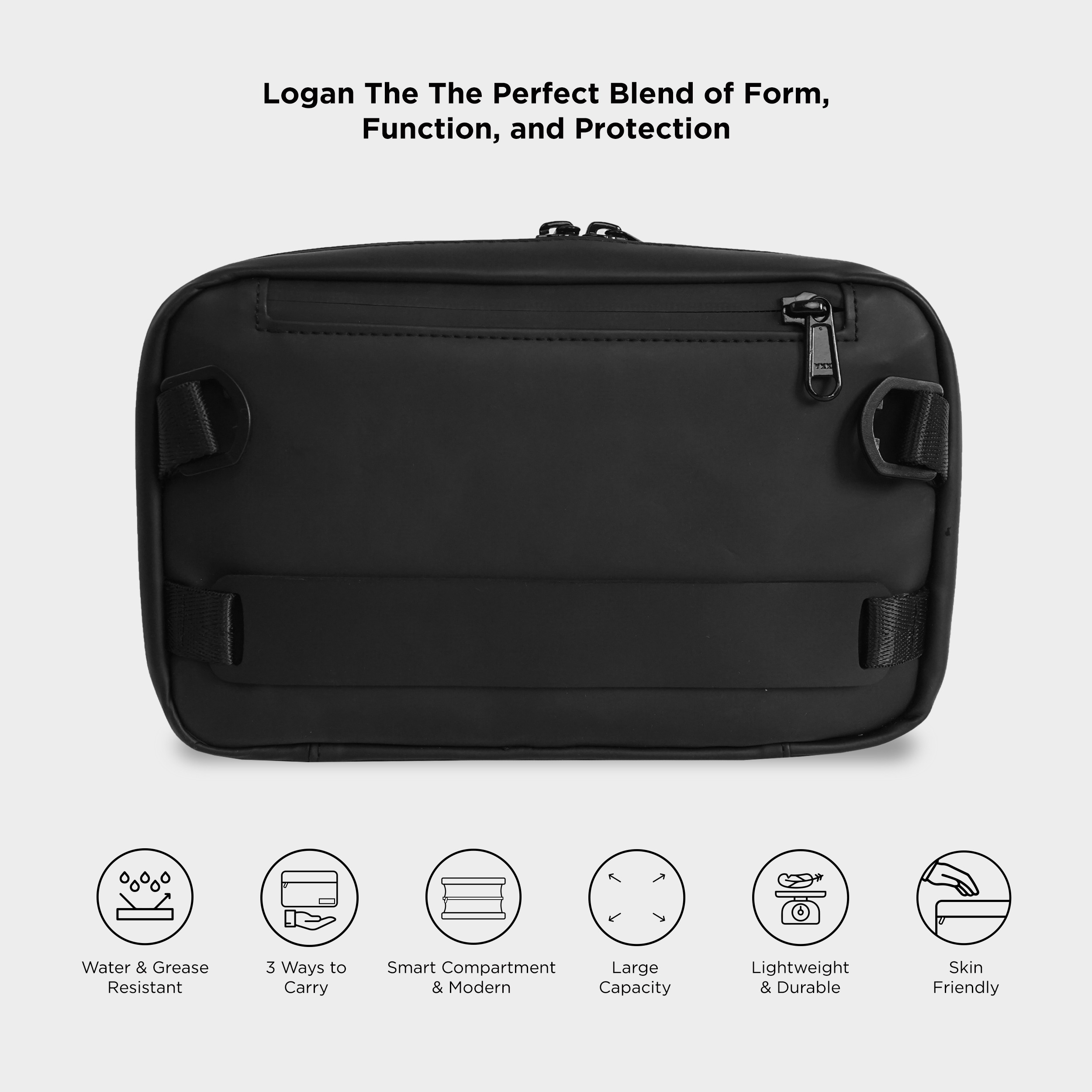 TAS POUCH LOGAN & TAS PINGGANG WALTER
