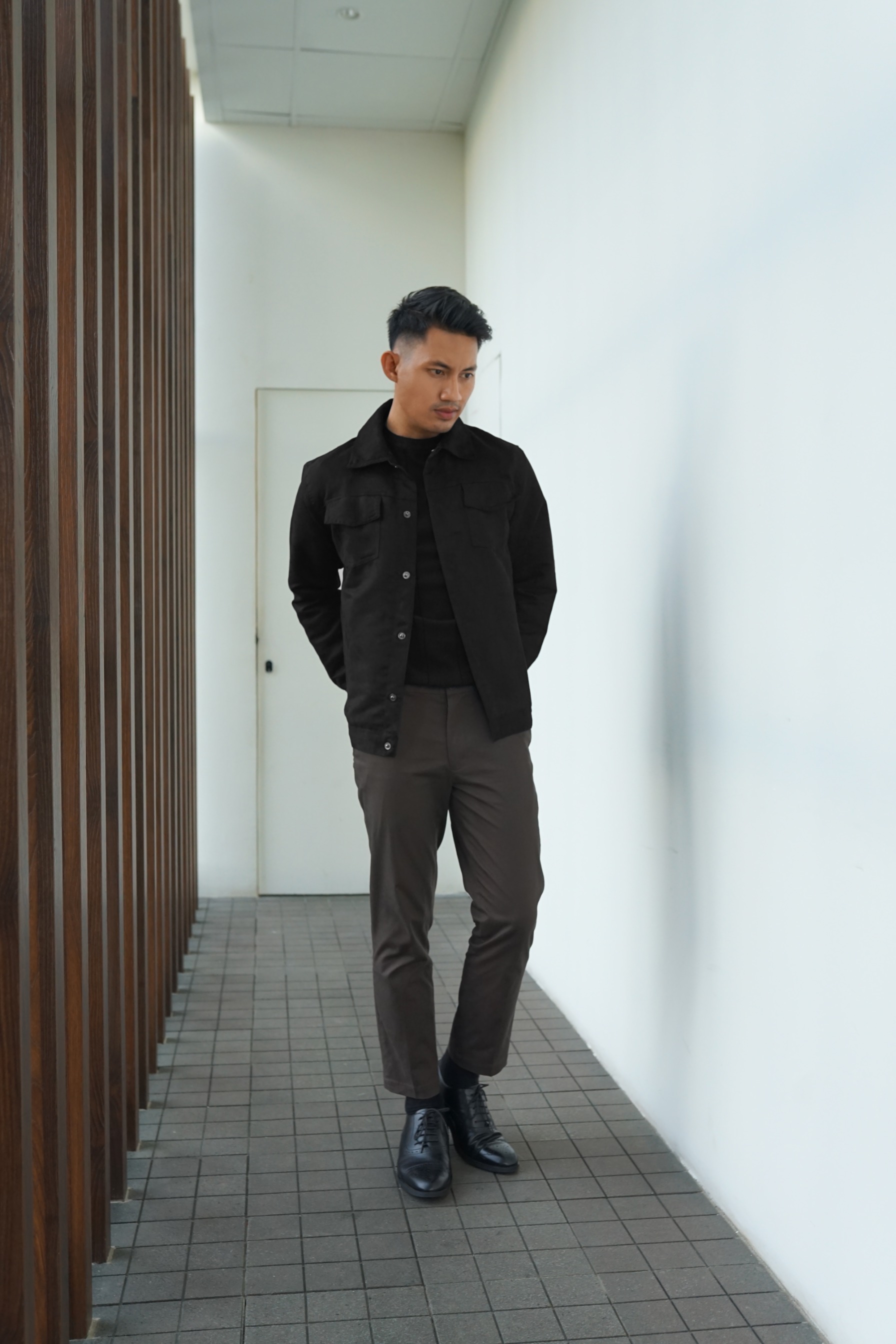 JAKET SUEDE SIGURD