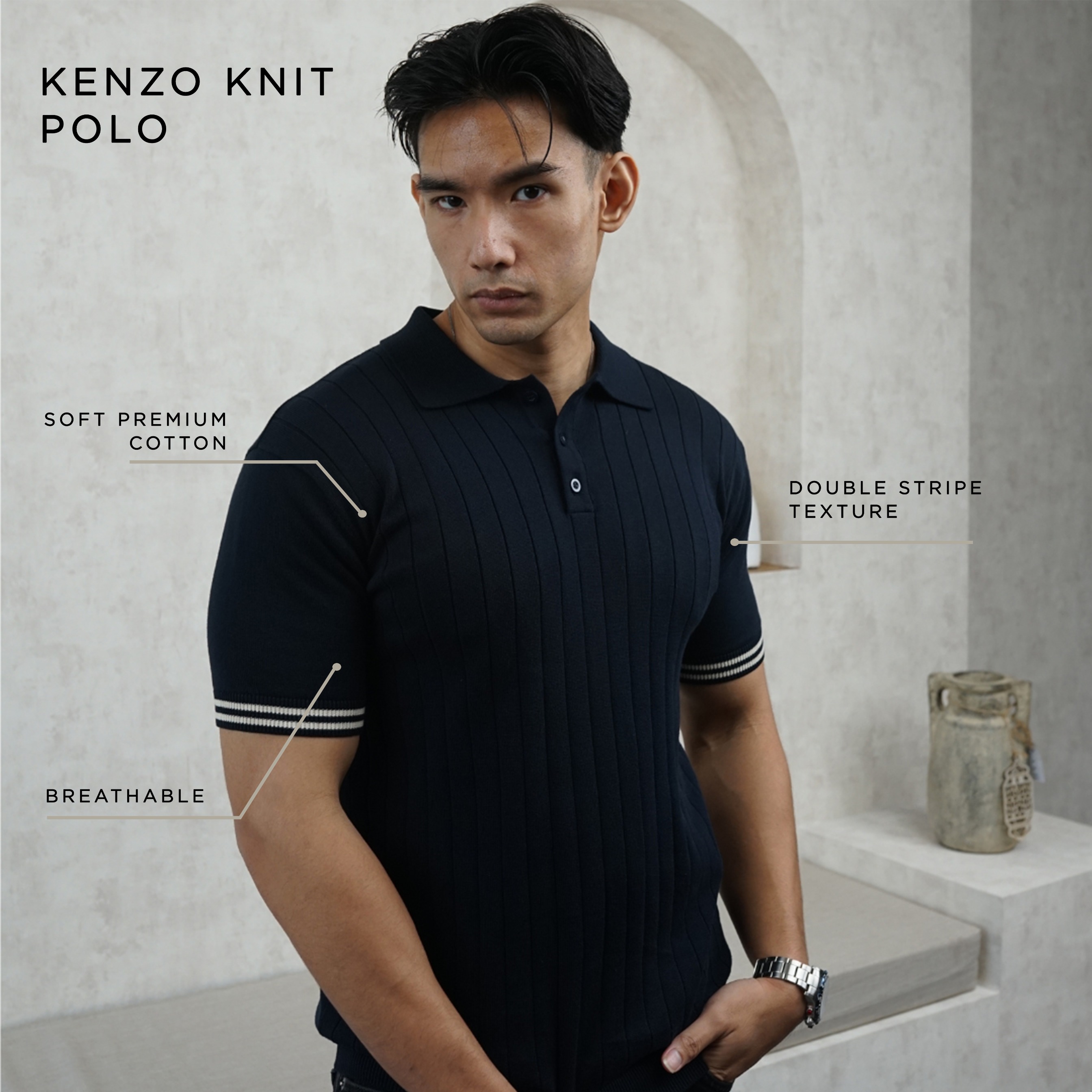 POLO KNIT KENZO