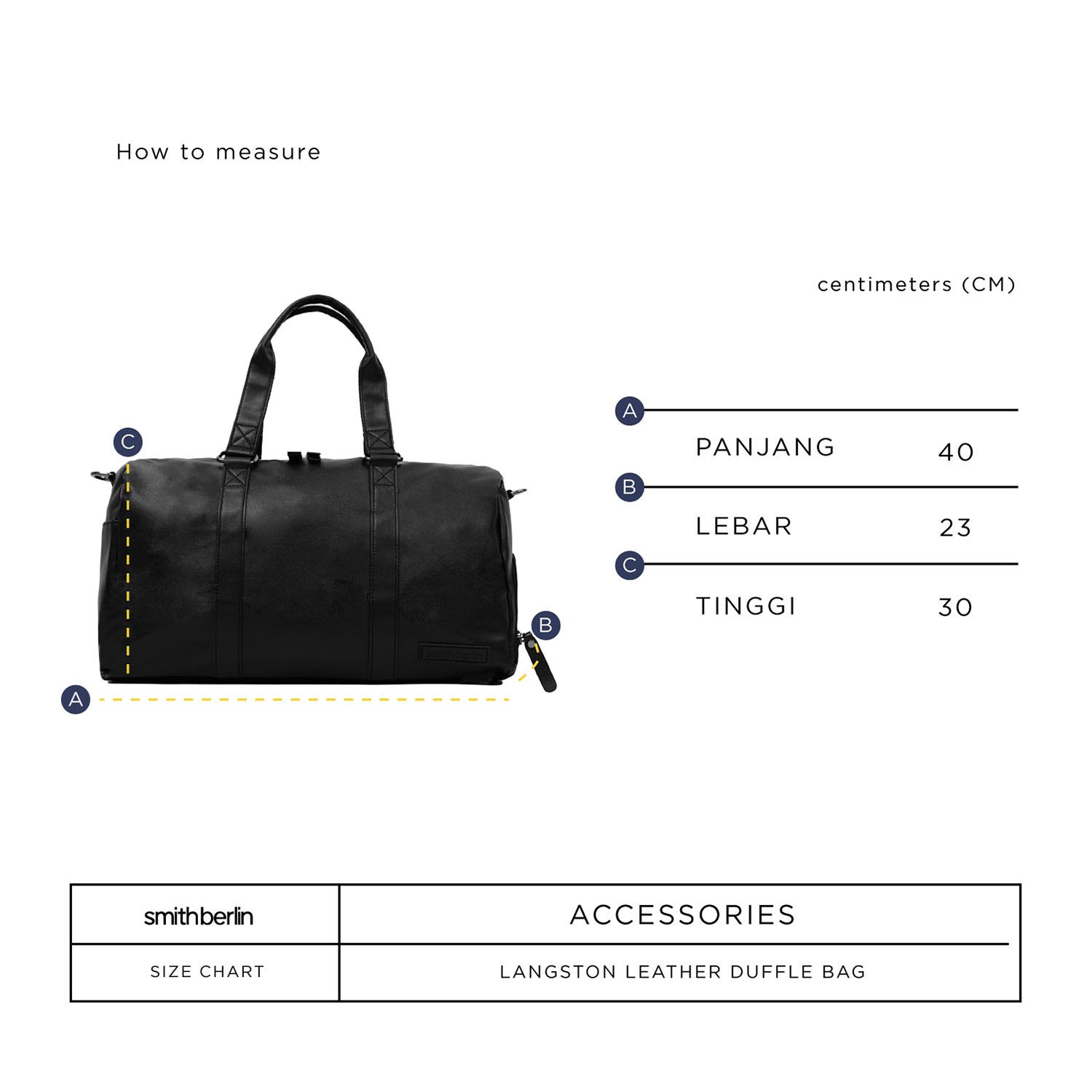 TAS DUFFLE BAG LANGSTON