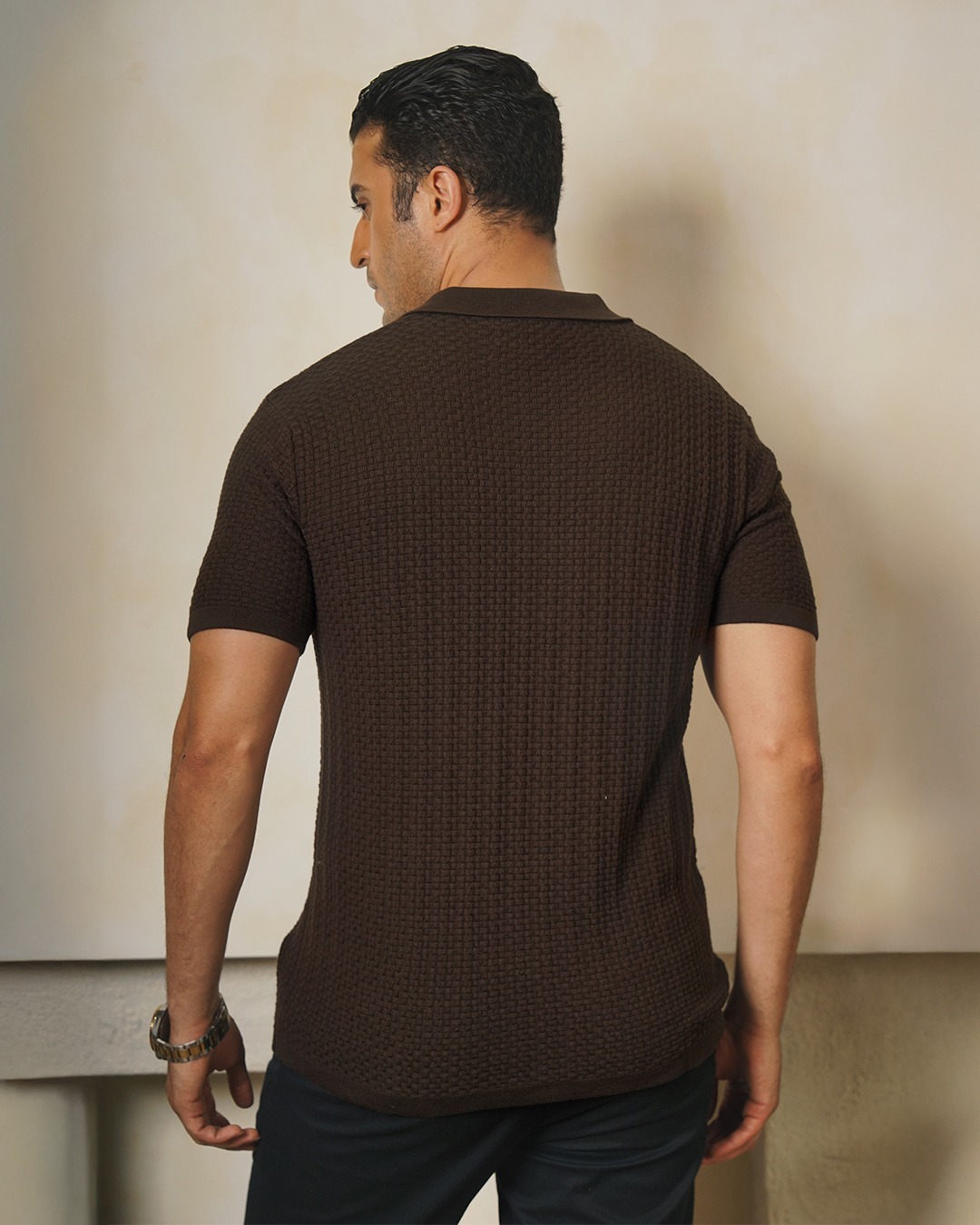 POLO KNIT BROOKS MODERN FIT