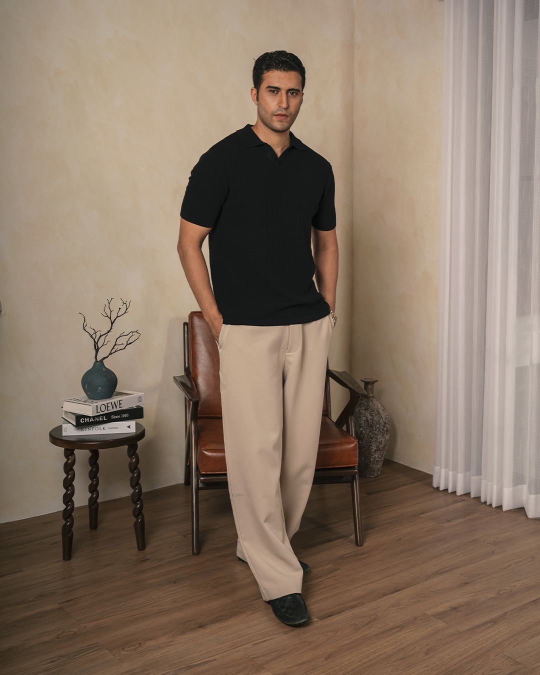 POLO KNIT BROOKS MODERN FIT