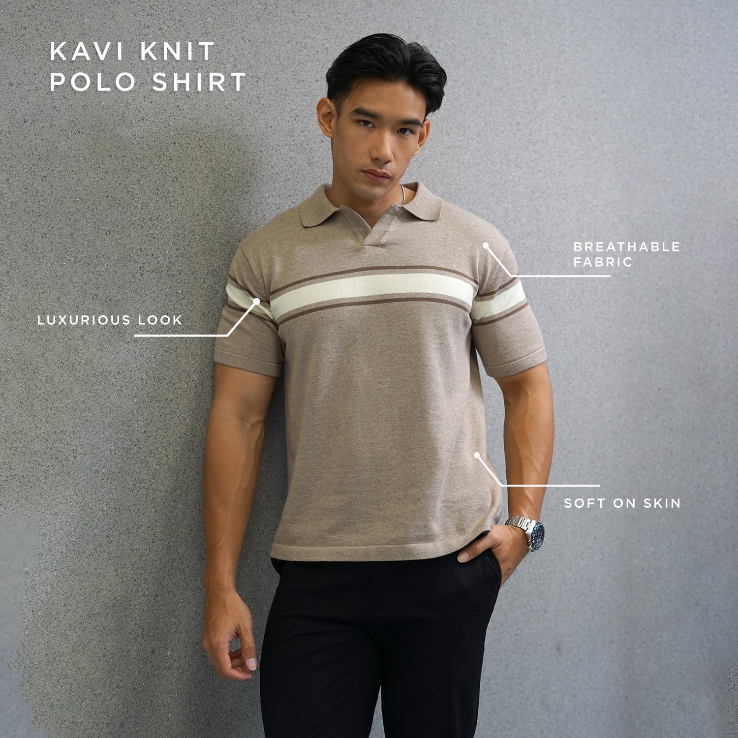 POLO KNIT KAVI
