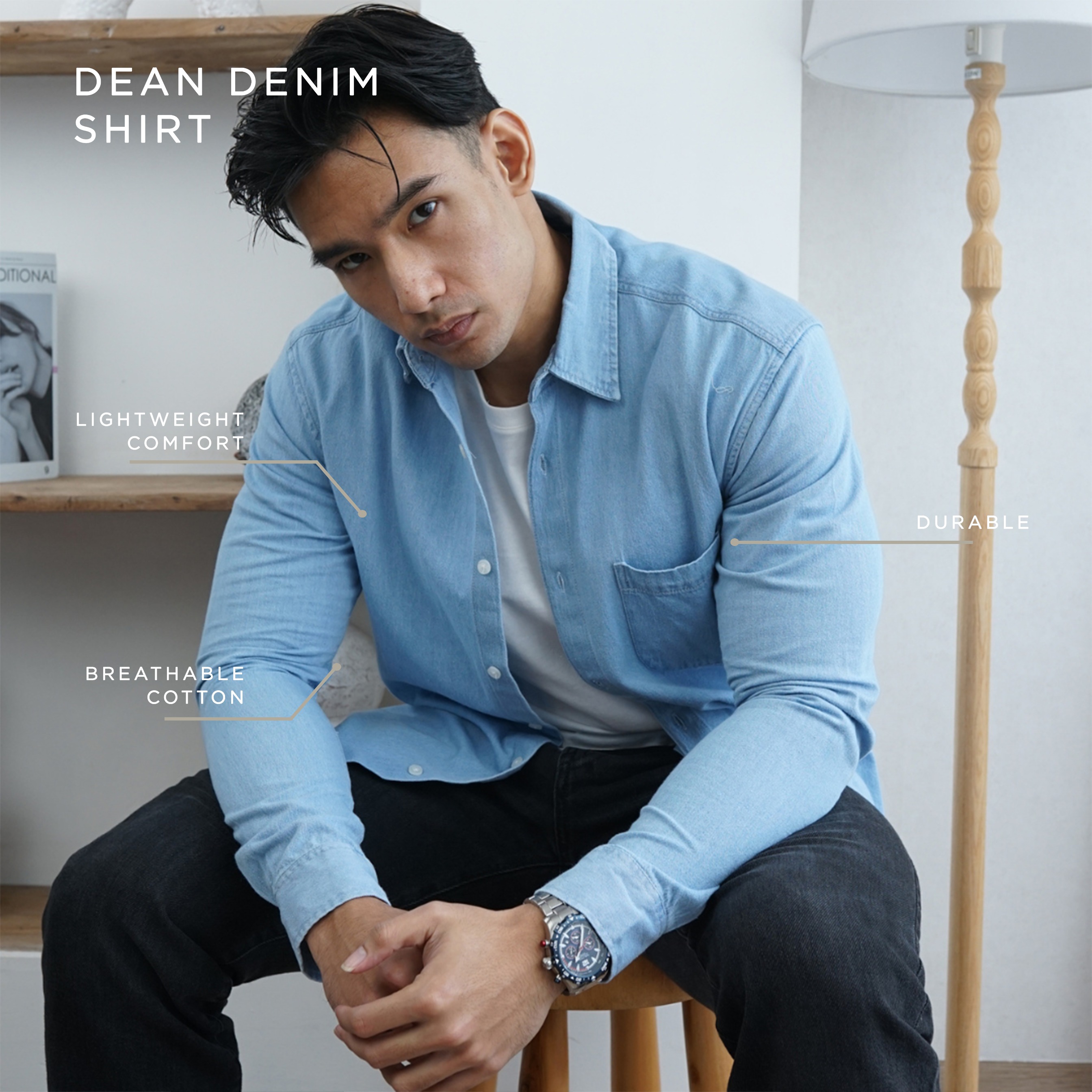 KEMEJA DENIM DEAN