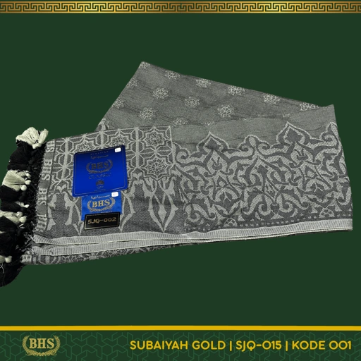 Image of Subaiyah / Sorban BHS Classic Motif SJQ-019 Bahan Rayon Mercerized Halus, Lembut, dan Stylish [Original Product]