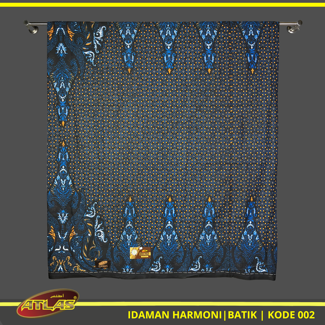Sarung ATLAS Batik Idaman Harmoni Bahan Katun Halus dan Lembut [Garansi Original]