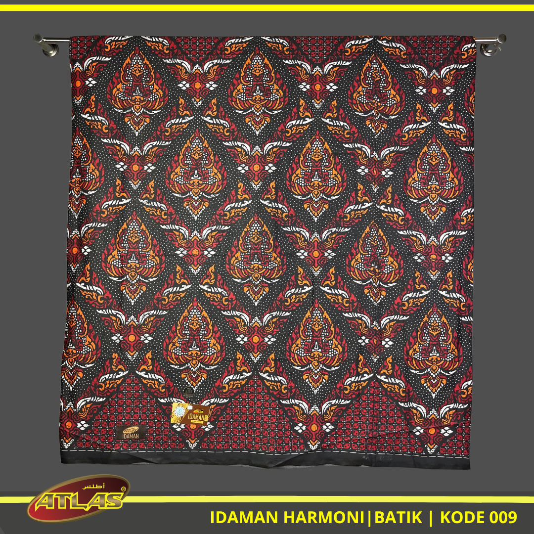 Sarung ATLAS Batik Idaman Harmoni Bahan Katun Halus dan Lembut [Garansi Original]