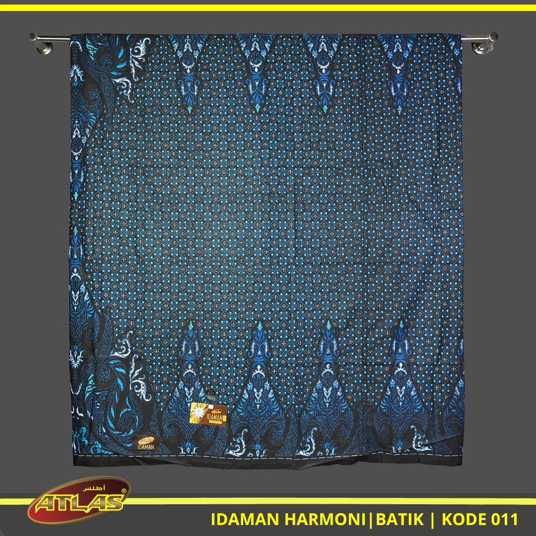 Sarung ATLAS Batik Idaman Harmoni Bahan Katun Halus dan Lembut [Garansi Original]