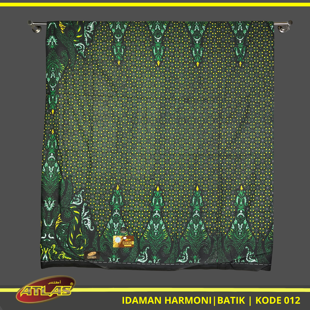 Sarung ATLAS Batik Idaman Harmoni Bahan Katun Halus dan Lembut [Garansi Original]