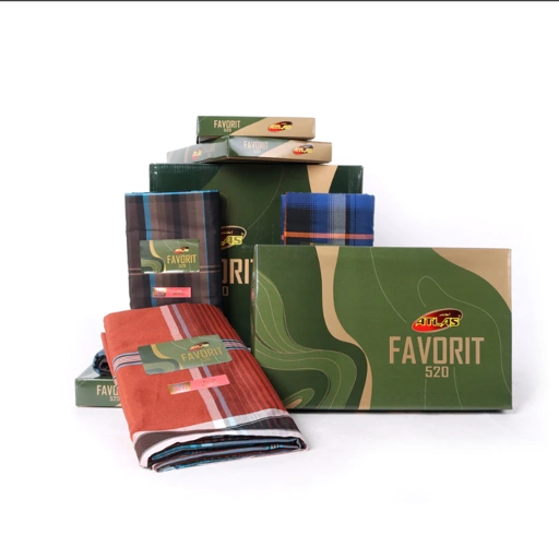 Image of 10 Pcs Grosir Sarung Atlas Favorit 520 Motif MIX bahan halus dan lembut [Garansi Original]