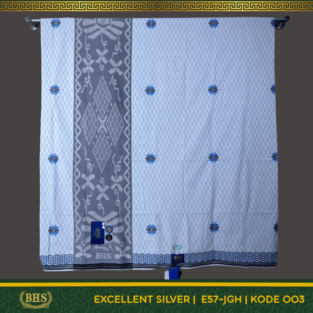 Sarung BHS Classic Gold Motif C45 SSJ Selvedge Jacquard  Bahan Mercerized Mix Halus dan Lembut [Garansi Original]