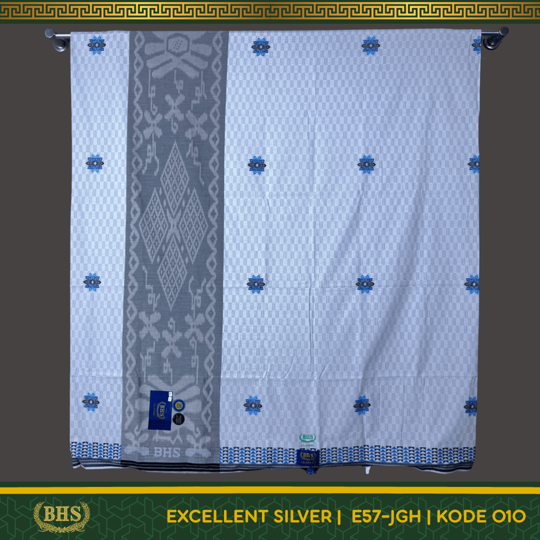 Sarung BHS Classic Gold Motif C45 SSJ Selvedge Jacquard  Bahan Mercerized Mix Halus dan Lembut [Garansi Original]