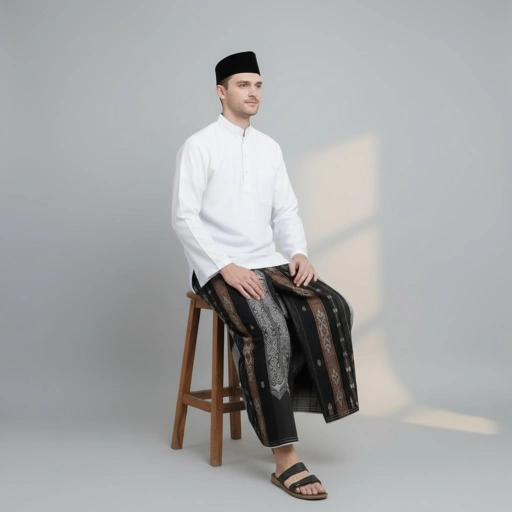 Image of Sarung BHS Excellent SILVER Motif E57 JGF Jacquard Gunung Fantasi Bahan Mercerized Cotton Jacquard Full Timbul Halus dan lembut [Garansi Original]