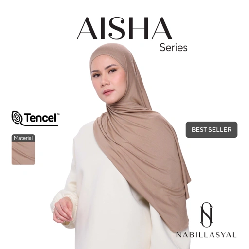 Image of Nabillasyal | Pashmina Instant | Hijab Instant | Tencel | Aisha Series
