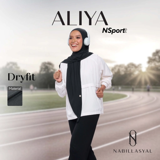 Image of Nabillasyal | Hijab Sport | Hijab Instant Olahraga Anti UV | Nsport | Aliya Series