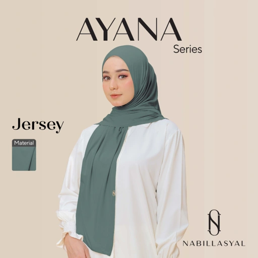 Image of Nabillasyal | Pashmina Instant Oval | Hijab Instant Oval | Jersey | Ayana Series