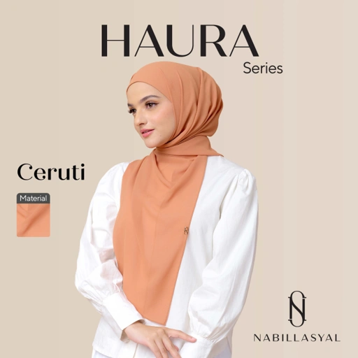 Image of Nabillasyal | Pashmina Oval Inner 2 in 1 | Pashmina Semi-Instant | Ceruti | Haura Series