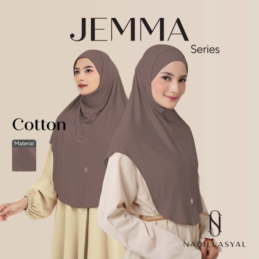 Image of Nabillasyal | Bergo Instant | Cotton | Jemma Series