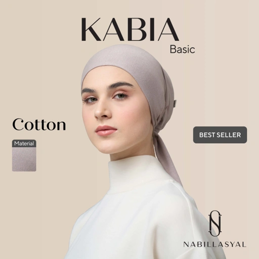 Image of Nabillasyal | Inner Hijab | Ciput Tali Besar | Cotton | Kabia Basic