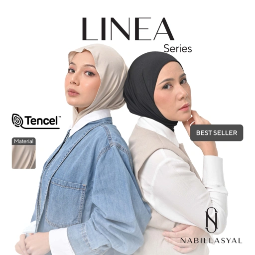 Image of Nabillasyal | Hijab Crop | Hijab Instant Kekinian | Tencel | Linea Series