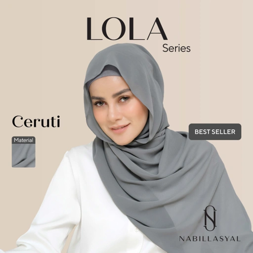 Image of Nabillasyal | Lola Series | Semi-Instant Pashmina