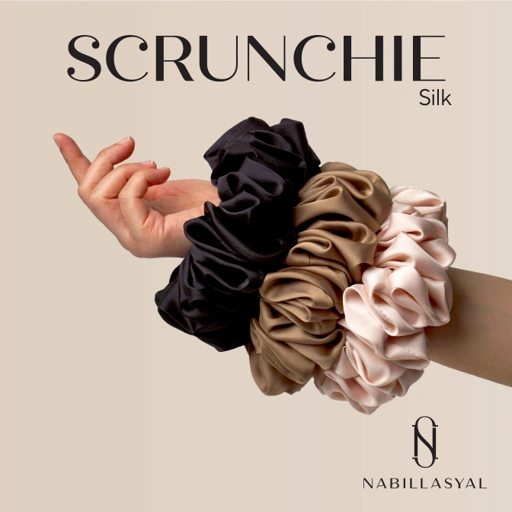 Image of Nabillasyal | Scrunchies Hijab | Cepol Hijab | Ikat Rambut Hijab | Silk