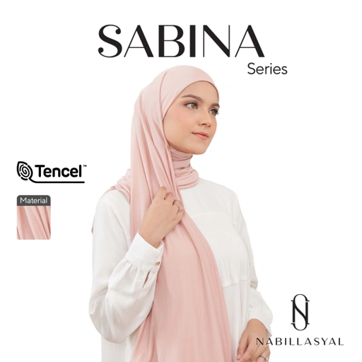 Image of Nabillasyal | Hijab Semi-Instant | Tencel | Sabina Series