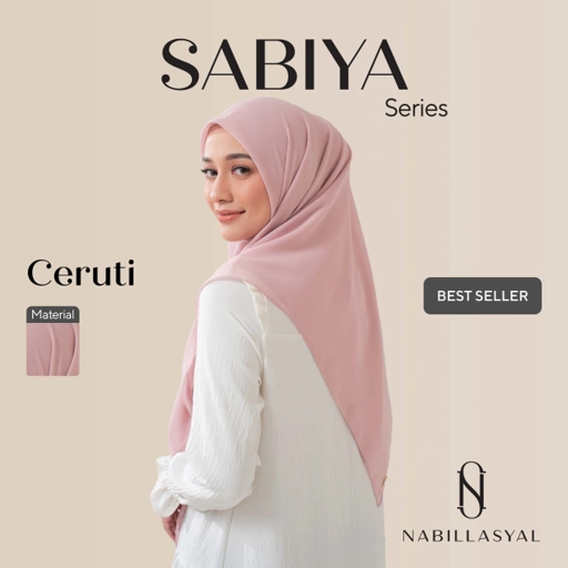 Image of Nabillasyal | Sabiya Series | Instant Hijab Segi Empat