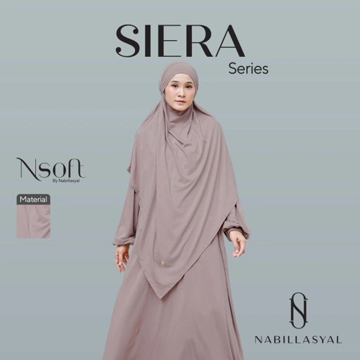 Image of Nabillasyal | Gamis Wanita | Nsoft | Siera Series