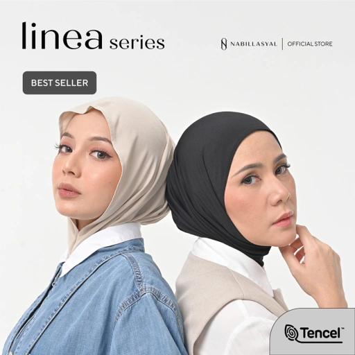 Image of Nabillasyal | Hijab Crop | Hijab Instant Kekinian | Tencel | Linea Series