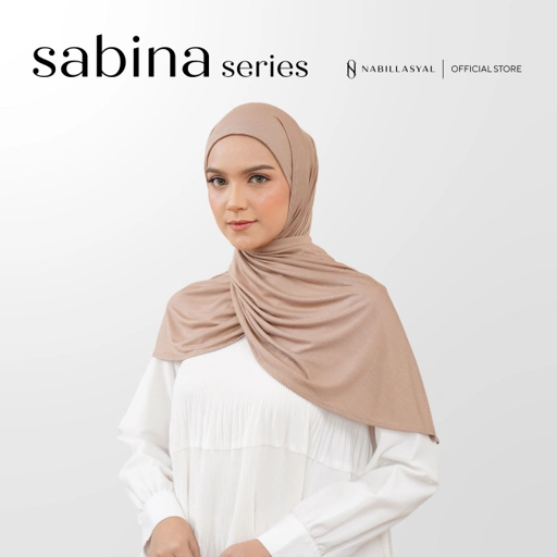 Image of Nabillasyal | Hijab Semi-Instant | Cotton | Sabina Series