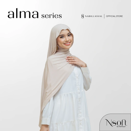 Image of Nabillasyal | Alma Series | Instant Pashmina