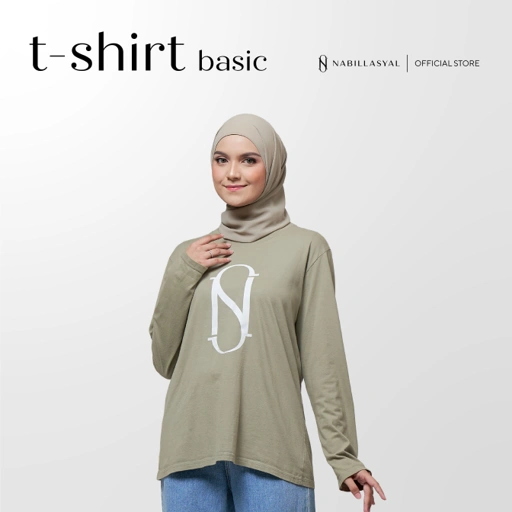 Image of Nabillasyal | Nabilla Basic Long Sleeve | T-Shirt