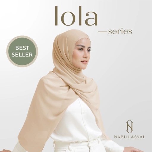 Image of Nabillasyal | Lola Series | Semi-Instant Pashmina