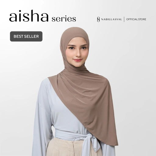 Image of Nabillasyal | Pashmina Instant | Hijab Instant | Jersey | Aisha Series
