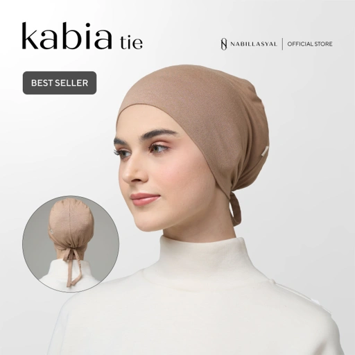 Image of Nabillasyal | Inner Hijab | Ciput Tali Kecil | Cotton | Kabia Tie