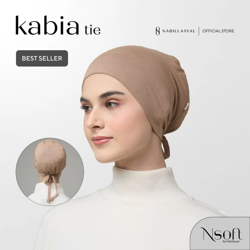 Image of Nabillasyal | Inner Hijab | Ciput Tali Kecil | Nsoft | Kabia Tie